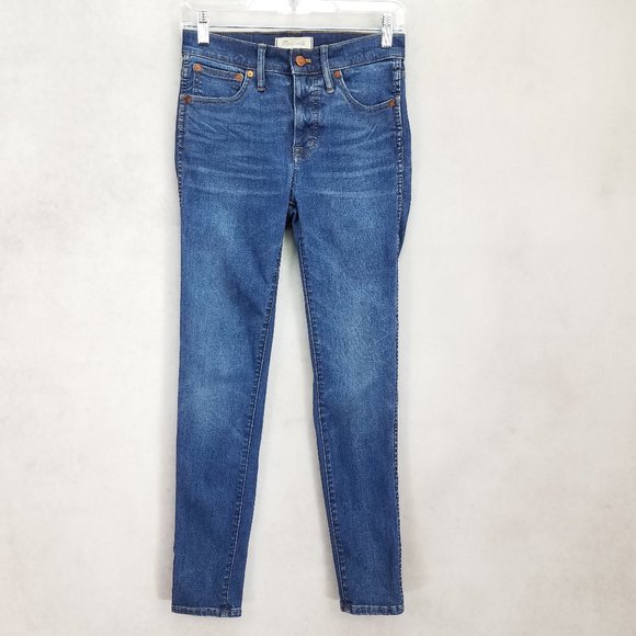 Madewell Denim - Madewell 9" High Rise Skinny Jeans 26 Style G7189